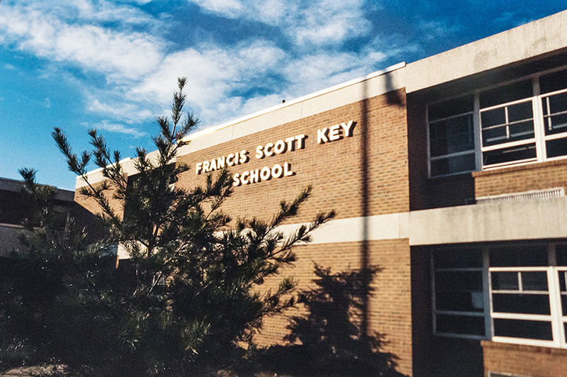 Photograph of Key Middle School.